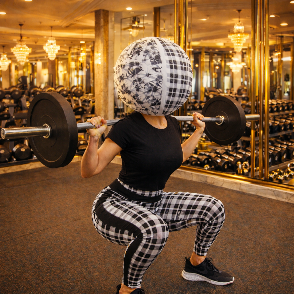 Black and white plaid print